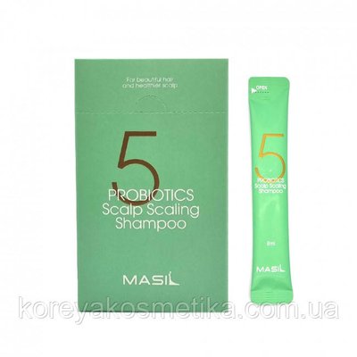 Глибокоочисний шампунь із пробіотиками masil 5 probiotics scalp scaling shampoo 1449333728 фото