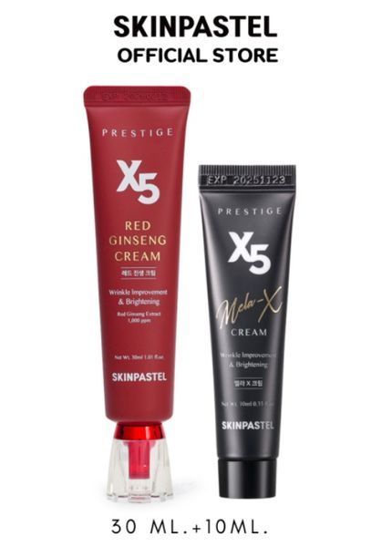 Антивозрастной крем с красным женьшенем SKINPASTEL Prestige X5 Red Ginseng Cream Set (2 items) 0001011 фото