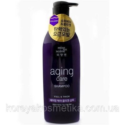 Антивіковий шампунь із колагеном Mise en Scene Aging Care Shampoo 1202892707 фото
